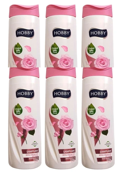 Hobby Şampuan Gül Özlü Boyalı Saç 480 Ml x 6 Adet ürün görseli 1