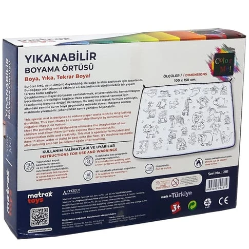 Matrax Oyuncak Boyama Halısı MTRX281 - Resim 2