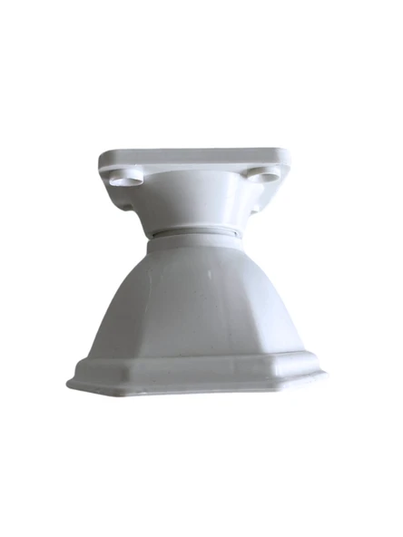 Kupa Plastik 6cm Beyaz Dolap Ayağı Masa ve Sehpa Ayağı(BEYAZ)(6CM) Beyaz 6cm BEYAZ - 4 ADET ürün görseli 1