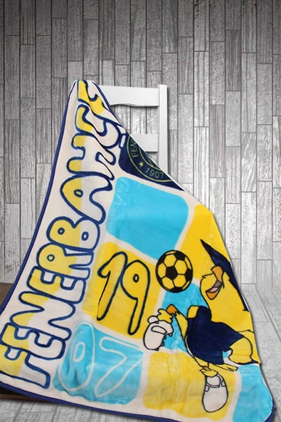 Fenerbahçe Orijinal Lisanslı Bebek Vizon Battaniye ürün görseli 1