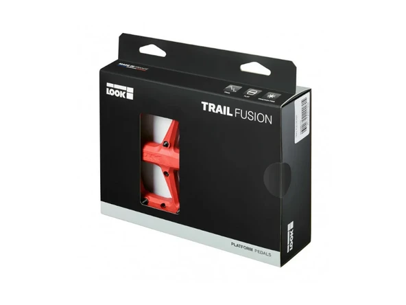 Look Trail Fusion Platform Pedal Kırmızı - Resim 4