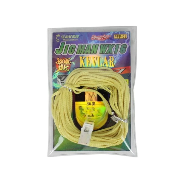 Sea Horse Jig Man Wx16 Kevlar 250 Lb Assist İpi ürün görseli 1