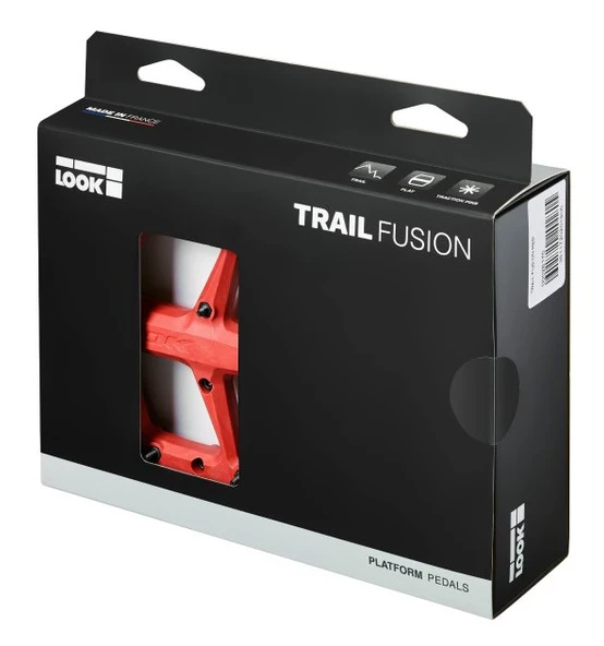 Look Trail Fusion Platform Pedal Kırmızı - Resim 6