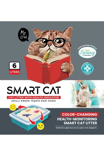 SMARTCAT Smart Cat 6 Lt Erken Teşhis Kedi Kumu ürün görseli 1