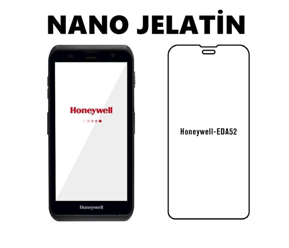 Honeywell EDA52 ile uyumlu 1 Adet Ön Body Şeffaf Ultra Ekran Koruyucu Nano Jelatin ürün görseli 1