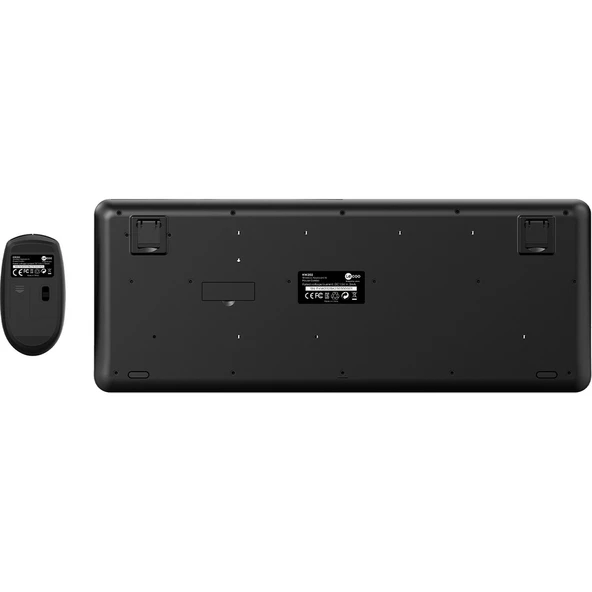 Lecoo Kw202 Kablosuz Klavye & Mouse Set Siyah - Resim 9