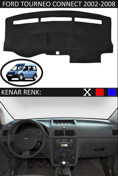 Torpido Koruma Halısı Siyah Ford Tourneo Connect 2002-2008 ile Uyumlu ürün görseli 1