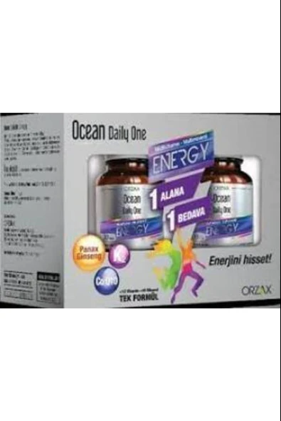 Ocean Daily One Energy 1+1 (30+30) Tablet ürün görseli 1