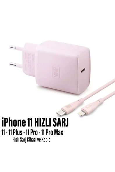 iPhone 11 Uyumlu Şarj Aleti HIZLI PD Şarj Cihazı Apple iPhone 11 Pro 11 Plus 11 Pro Max 25W HIZLI ürün görseli 1
