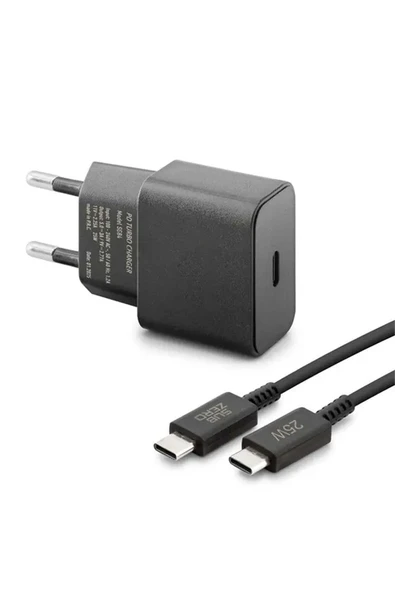 Samsung A23 Uyumlu Şarj Aleti 25W HIZLI Type-C 25w Süper Hızlı Şarj Kablosu ürün görseli 1