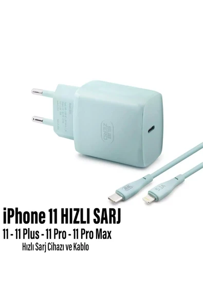iPhone 11 Uyumlu Şarj Aleti HIZLI PD Şarj Cihazı Apple iPhone 11 Pro 11 Plus 11 Pro Max 25W HIZLI ürün görseli 1
