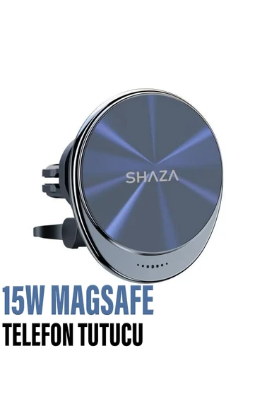 Torpido Üzeri Magsafe Telefon Tutucu 15W Kablosuz Şarj 2in1 Araç Içi Premium Tutucu ürün görseli 1