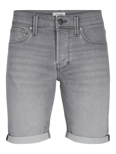 JACK JONES Erkek Grey Denim Şort 12269502 ürün görseli 1