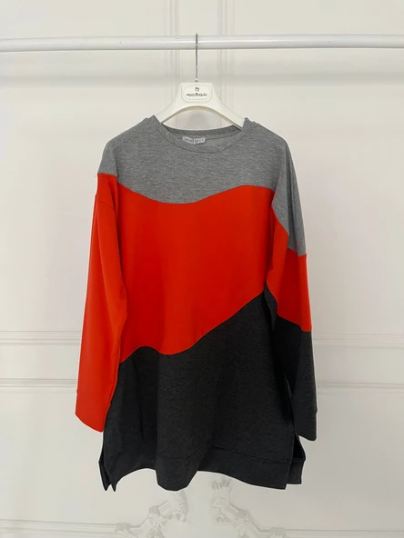 RENK GEÇİŞLİ SWEATSHIRT - Resim 4