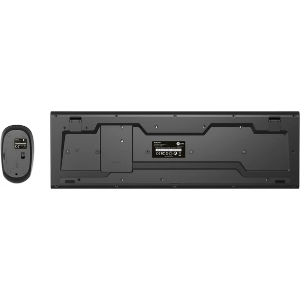 Lecoo Kw200 Kablosuz Klavye & Mouse Set Siyah - Resim 9