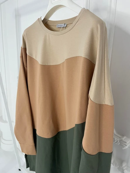 RENK GEÇİŞLİ SWEATSHIRT ürün görseli 1