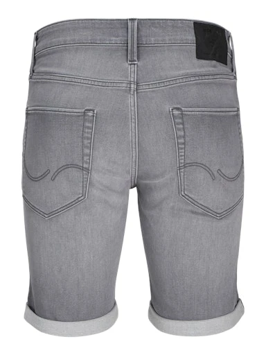 JACK JONES Erkek Grey Denim Şort 12269502 - Resim 2