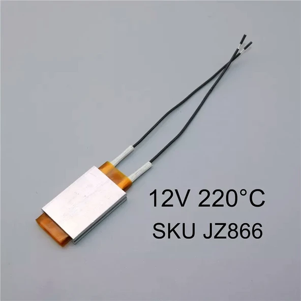 12V 220 Derece Ptc Isıtıcı Alüminyum Alaşımlı Seramik Isıtıcı ürün görseli 1