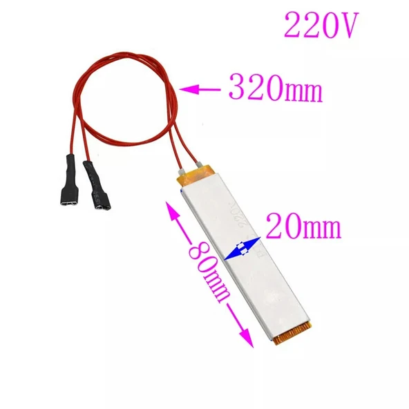 220V Ptc Isıtıcı Alüminyum Alaşımlı Seramik Isıtıcı Kuluçka ürün görseli 1