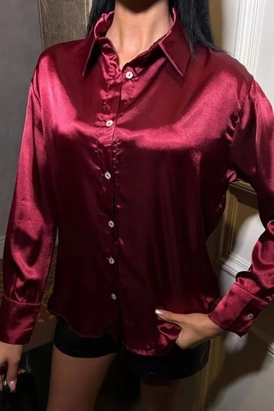 Premium Saten Gömlek 3438 - Resim 3