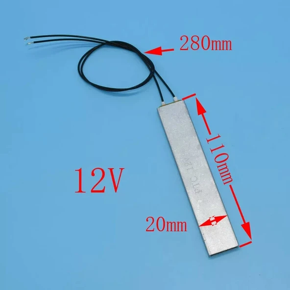 12v Ptc Isıtıcı Alüminyum Alaşımlı Seramik Isıtıcı Kuluçka Makine ürün görseli 1