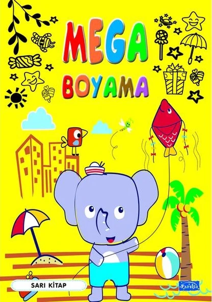 Mega Boyama Seti (4 Kitap) - Resim 2