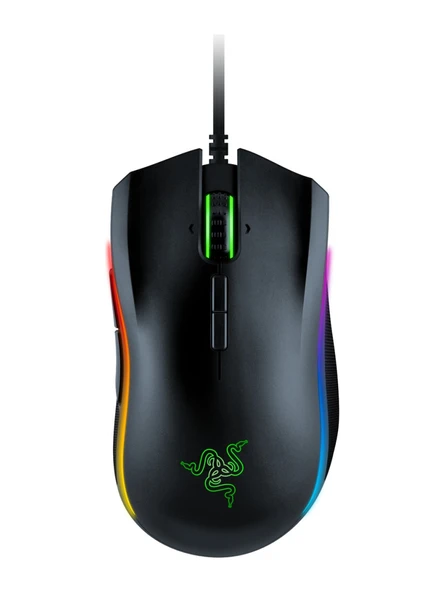 Razer Mamba Elite RZ01-02560100-R3M1 RGB Optik Kablolu Oyuncu Mouse ürün görseli 1