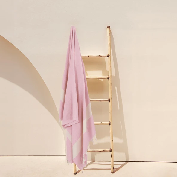 Set Peştamal Elmas Mavi Pembe 2'li - Resim 3