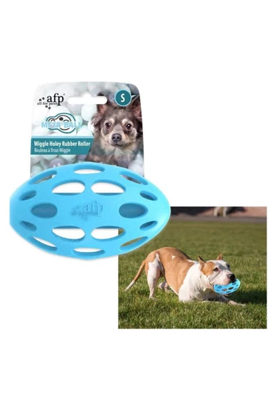 AFP Köpek Oyuncağı Meta Ball-Sesli Silindir Oyuncak S 9x5,5x5,5 cm ürün görseli 1