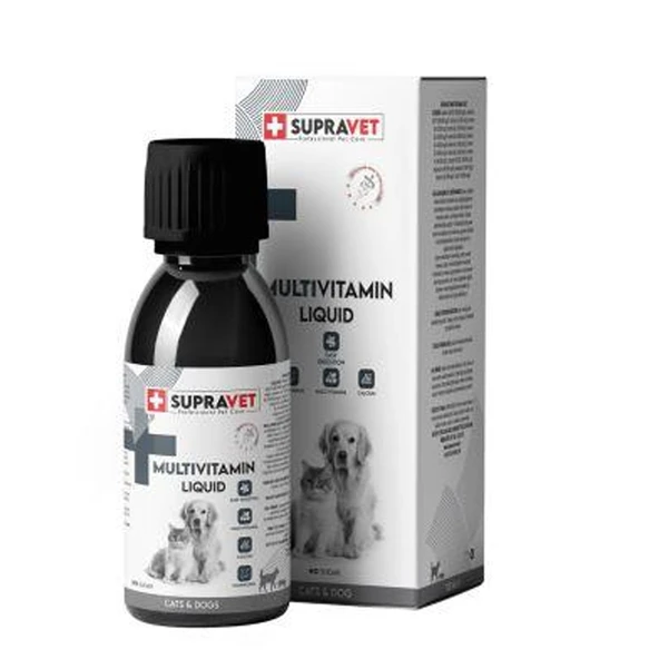 Supravet Multivitamin Kedi ve Köpek Damlası 100 Ml ürün görseli 1