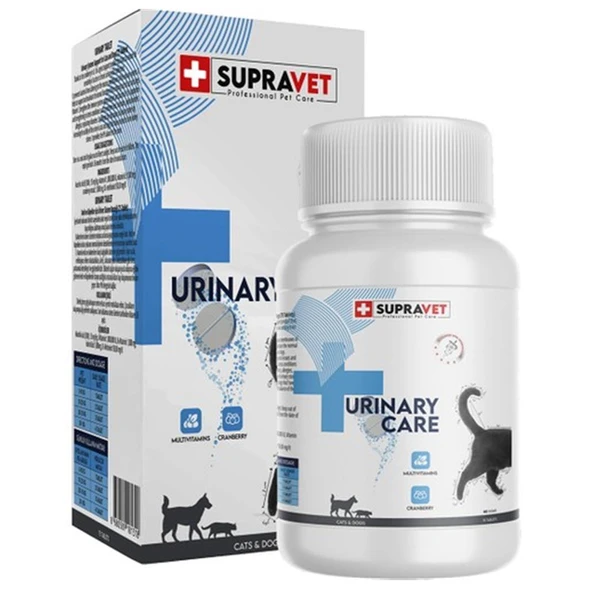 Supravet Urinary Care Kedi Böbrek Sağlığı Tableti 75 Tab ürün görseli 1