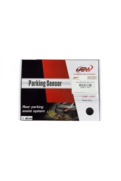 AEM BİP BİP İKAZLI ARAÇ PARK SENSÖRÜ 18MM GRİ - Resim 3