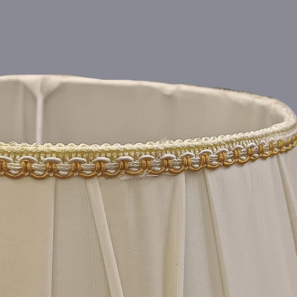 Roya Eskitme Gold Abajur - Resim 5