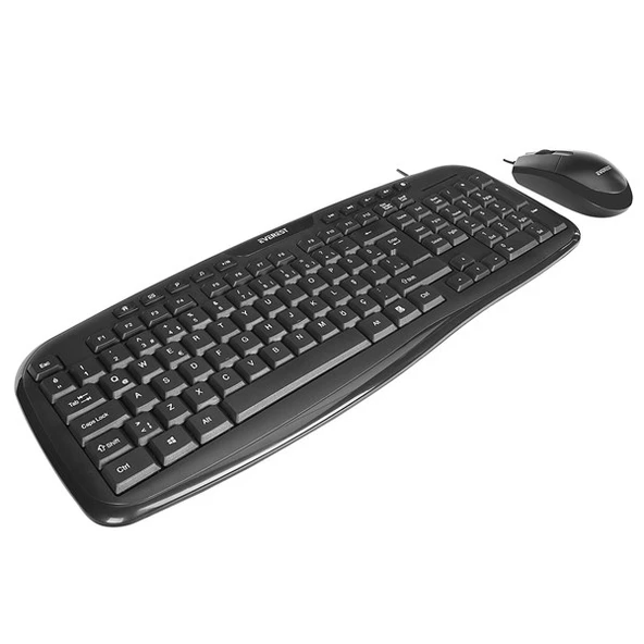 Everest UN-795 Siyah Usb Q Multimedia Klavye + Mouse Set - Resim 2