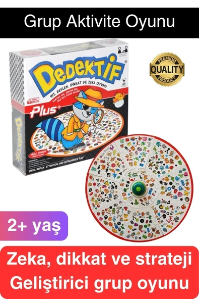 Eğlenceli Dedektif Akıl Zeka Mantık Strateji Oyunu Motor Beceri Gelişim Refleks ve Dikkat Geliştiren ürün görseli 1