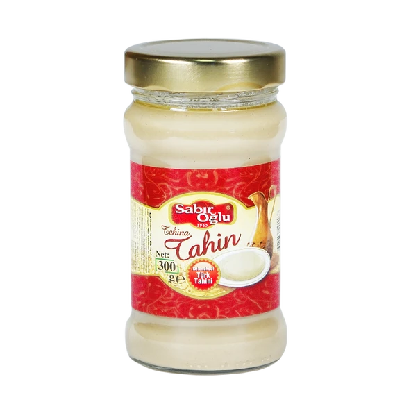 SABIROĞLU BEYAZ TAHİN NET 300 GR KAVANOZ ürün görseli 1