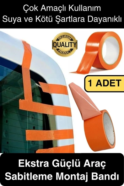 İz Bırakmaz 50 mm x 30 mt Araba Montaj Bandı Oto Araç Sabitleme Bant Ekstra Güçlü Suya Dayanıklı ürün görseli 1
