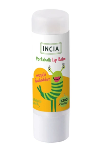 Incia %100 Doğal Çocuklar Için Portakallı Dudak Besleyici 6 gr ürün görseli 1