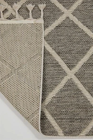 Dekorenti Halı Bukle 1409 Gri - Resim 3