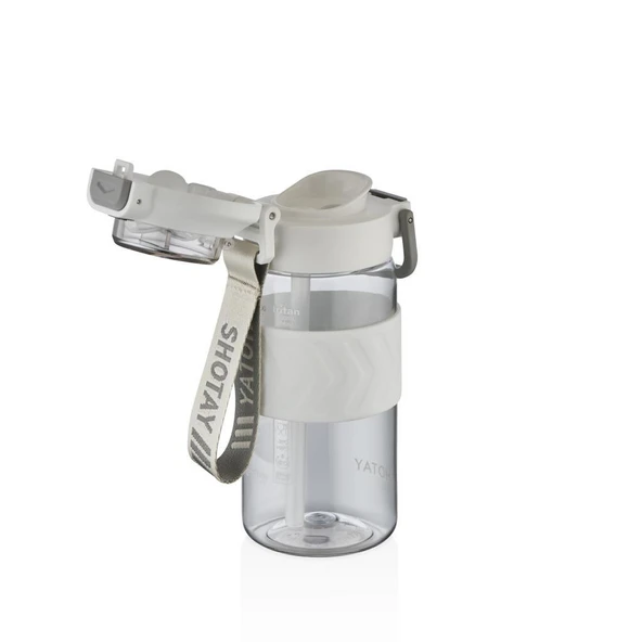 Shotay Direction Su Matarası Tritan Beyaz 600Ml - Resim 2