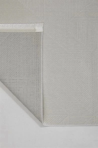 Dekorenti Halı Sateen 6415 Beyaz - Resim 3