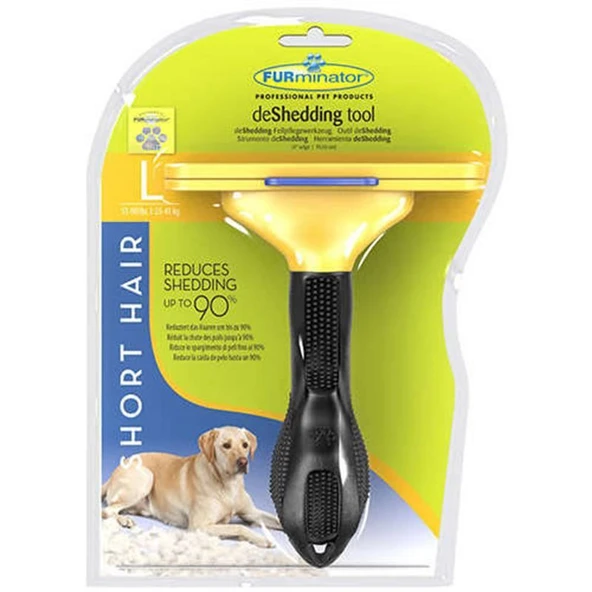 Furminator Kısa Tüylü Köpekler İçin Tüy Tarağı Large ürün görseli 1