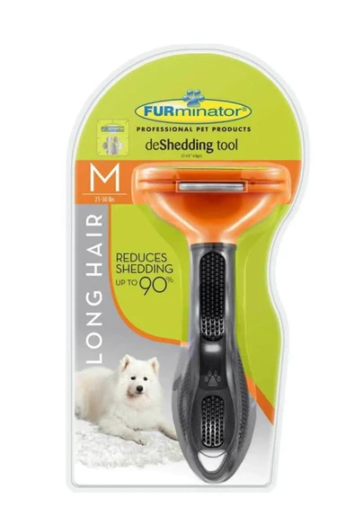 Furminator Uzun Tüylü Köpek Tarak M ürün görseli 1