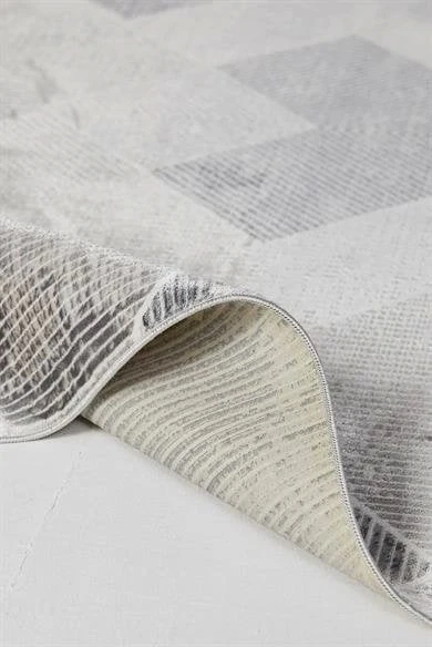 Dekorenti Halı Sateen 6402 Gri - Resim 3