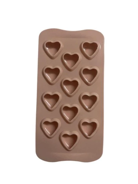 SİLİKON ÇİKOLATA KALIBI KALP 21*11 CM - Resim 2