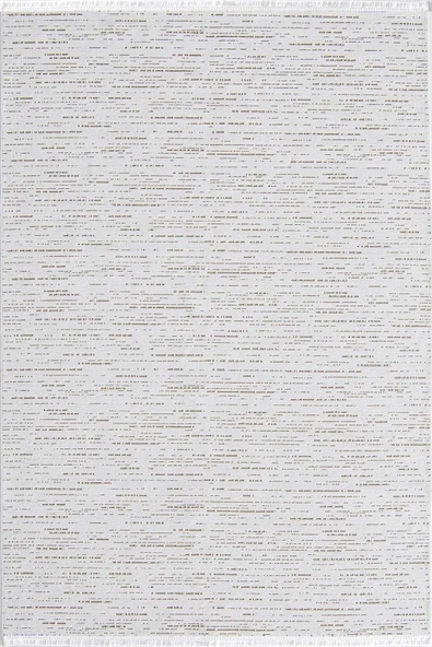 Dekorenti Halı Terrace 8201 Beyaz ürün görseli 1