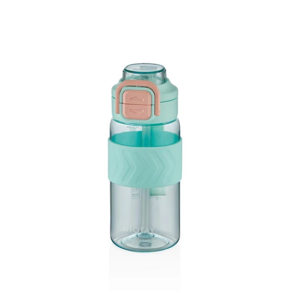 Shotay Direction Su Matarası Tritan Turkuaz 600Ml ürün görseli 1