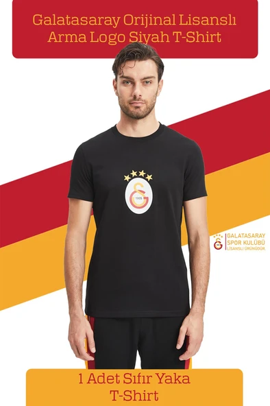 Galatasaray Orijinal Lisanslı Arma T-Shirt - Resim 7