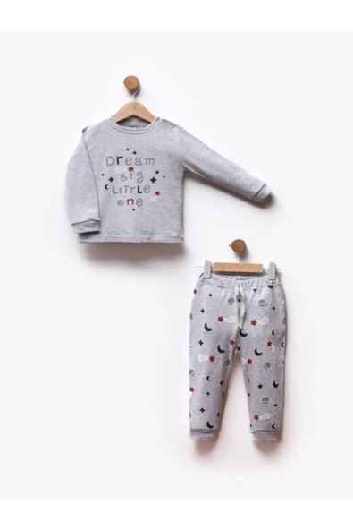 2'Li Unisex Bebek Çocuk Pijama Takım ürün görseli 1