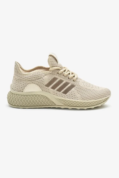 Unisex Ortopedik Spor Ayakkabı Şeritli Bağcıklı Hava Alan Ultra Rahat Hafif Taban Sneaker T-135 ürün görseli 1